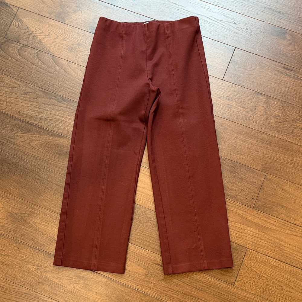 Banana Republic Pull On Burgundy Pants Size Medium C4-114